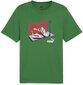 Puma T-Paita Graphics Sneaker Green 680175 86 680175 86/XL hinta ja tiedot | Miesten T-paidat | hobbyhall.fi