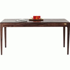 Pöytä, Brooklyn Walnut, Pöytä 160x80cm hinta ja tiedot | Ruokapöydät | hobbyhall.fi