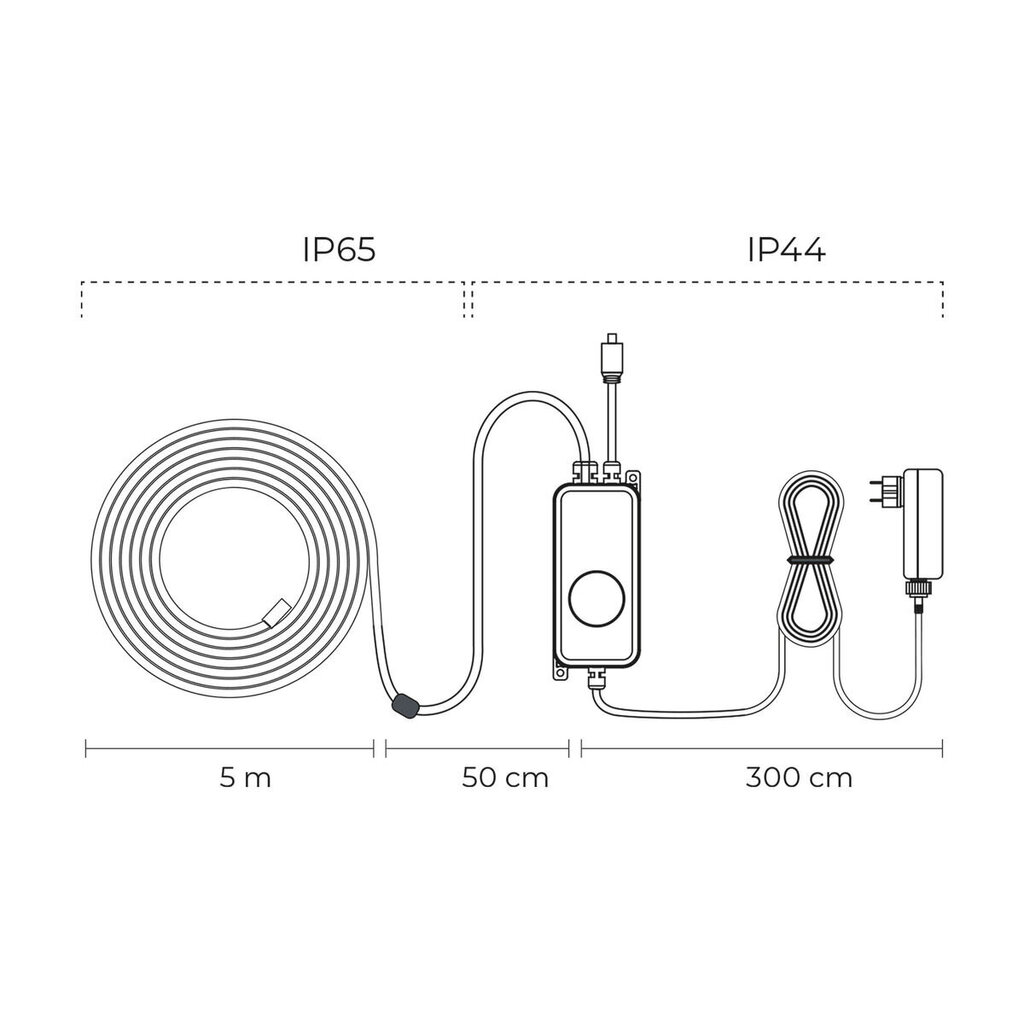 Neon Strip KSIX SmartLED hinta ja tiedot | LED-valonauhat | hobbyhall.fi