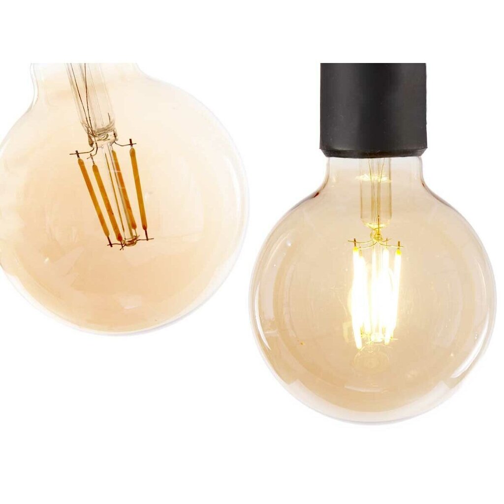 LED-lamppu Vintage E27 Läpinäkyvä 4 W 9,5 x 14 x 9,5 cm (12 osaa) hinta ja tiedot | Lamput | hobbyhall.fi