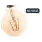 LED-lamppu E27 Vintage Läpinäkyvä 4 W 8 x 12 x 8 cm (12 osaa) hinta ja tiedot | Lamput | hobbyhall.fi