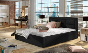 Sänky Rosano MTP, 160 x 200 cm, musta hinta ja tiedot | Sängyt | hobbyhall.fi