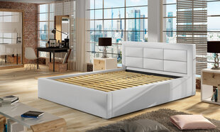 Sänky Rosano MD, 160 x 200 cm, valkoinen hinta ja tiedot | Sängyt | hobbyhall.fi