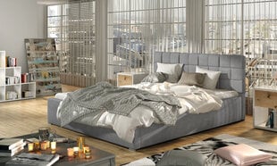 Sänky Grand MD, 140 x 200 cm, harmaa hinta ja tiedot | Sängyt | hobbyhall.fi