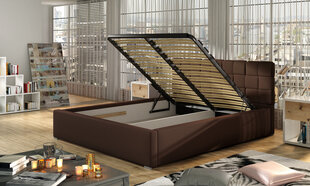 Sänky Grand MTP, 160 x 200 cm, ruskea hinta ja tiedot | Sängyt | hobbyhall.fi