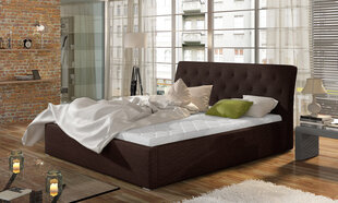 Sänky Milano MTP, 180 x 200 cm, kuvakudos, ruskea hinta ja tiedot | Sängyt | hobbyhall.fi