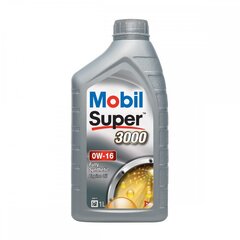 Mobil Super 3000 OW-16 moottoriöljy, 1L hinta ja tiedot | Moottoriöljyt | hobbyhall.fi