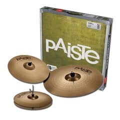 Paiste 201 Universal Bronze 14/16/20 rumpulautaset hinta ja tiedot | Lyömäsoittimet | hobbyhall.fi