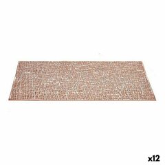 Tabletti Pinkki Muovinen (45 x 0,01 x 30 cm) (12 osaa) hinta ja tiedot | Pöytäliinat, tabletit ja lautasliinat | hobbyhall.fi