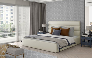 Sänky NORE Caramel 23, 140x200 cm, beige hinta ja tiedot | Sängyt | hobbyhall.fi
