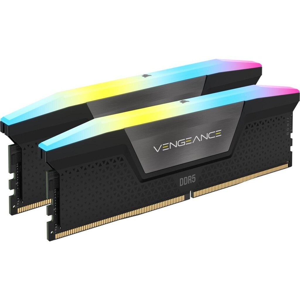 CORSAIR RAM Vengeance RGB - 32 Gt (2 x 16 Gt -sarja) - DDR5 6000 DIMM CL40 hinta ja tiedot | Muisti (RAM) | hobbyhall.fi