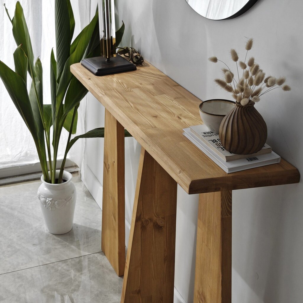 Sivupöytä Asir, 100x83x28 cm, beige hinta ja tiedot | Sivupöydät | hobbyhall.fi