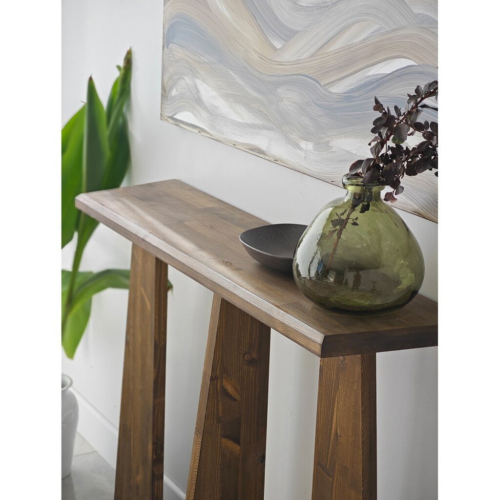 Sivupöytä Asir, 100x83x28 cm, ruskea hinta ja tiedot | Sivupöydät | hobbyhall.fi