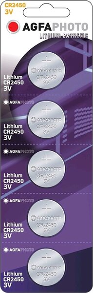 AgfaPhoto Elements CR2450 Lithium Extreme 5kpl