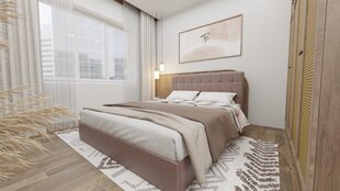 Sänky Sapnas.eu Cordelia, 120x200cm, ruskea hinta ja tiedot | Sängyt | hobbyhall.fi