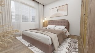 Sänky Sapnas.eu Cordelia, 180x200cm, ruskea hinta ja tiedot | Sängyt | hobbyhall.fi