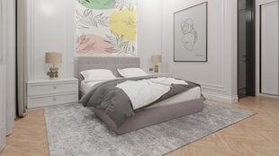 Sänky Sapnas.eu Lilian + Sapnas 2 XL, 160x200cm, harmaa hinta ja tiedot | Sängyt | hobbyhall.fi