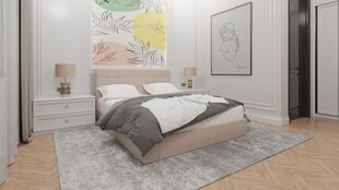 Sänky Sapnas.eu Lilian + Sapnas 2 XL, 140x200cm, beige hinta ja tiedot | Sängyt | hobbyhall.fi