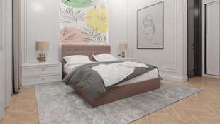 Sänky Sapnas.eu Lilian + Sapnas 2 XL, 120x200cm, ruskea hinta ja tiedot | Sängyt | hobbyhall.fi