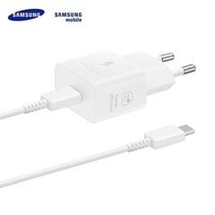 Laturi Alkuperäinen Samsung EP-T2510XWEGEU hinta ja tiedot | Puhelimen laturit | hobbyhall.fi