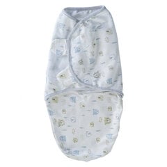 Vystyklas SwaddleMe Lion 40454, mėlynas, L, 3+ mėn hinta ja tiedot | Swaddle Lapset | hobbyhall.fi