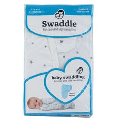 Kapalo SwaddleMe Little Star 40461, valkoinen, S, 0-3kk hinta ja tiedot | Vauvan hoitoalustat ja tekstiilit | hobbyhall.fi