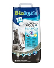 Sušokantis kraikas katėms Biokat's Diamond Care Multicat fresh, 8 l hinta ja tiedot | Kissanhiekka | hobbyhall.fi