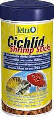 Maistas žuvims Tetra Cichlid Shrimp Sticks, 250 ml hinta ja tiedot | Kalanruoka | hobbyhall.fi