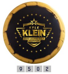 Frisbeegolf Fairway Driver Kylie Klein Creator Series Golden Horizon Vanguard, musta hinta ja tiedot | Discmania Urheilu ja vapaa-aika | hobbyhall.fi