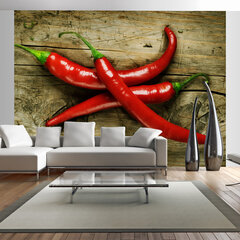 Valokuvatapetti - Spicy chili peppers 400x309 cm hinta ja tiedot | Valokuvatapetit | hobbyhall.fi