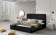 Sänky NORE Cloe 20, 180 x 200 cm, musta hinta ja tiedot | Sängyt | hobbyhall.fi