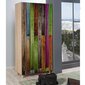 Vaatekaappi Kalune Design Wardrobe 863 (I), 90 cm, tammi/monivärinen hinta ja tiedot | Kaapit | hobbyhall.fi