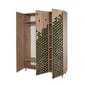 Vaatekaappi Kalune Design Wardrobe 863 (VI), 135 cm, vihreä/tammi hinta ja tiedot | Kaapit | hobbyhall.fi