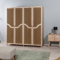 Vaatekaappi Kalune Design Wardrobe 863 (II), 180 cm, tammi/ruskea hinta ja tiedot | Kaapit | hobbyhall.fi