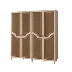 Vaatekaappi Kalune Design Wardrobe 863 (II), 180 cm, tammi/ruskea hinta ja tiedot | Kaapit | hobbyhall.fi