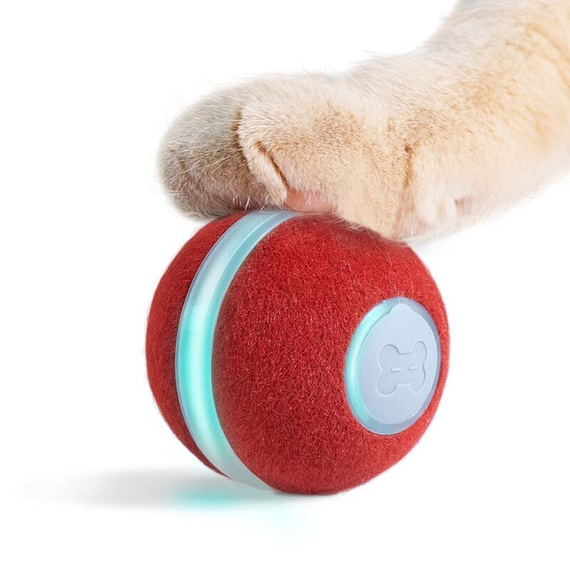 Interaktiivinen pallo Cheerble M1, punainen hinta ja tiedot | Kissan lelut | hobbyhall.fi