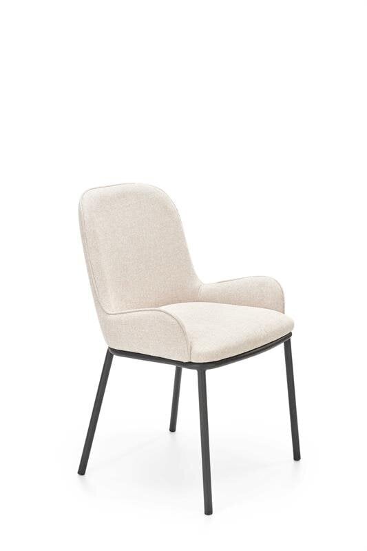 2 tuolin setti, Halmar K481, beige hinta ja tiedot | Ruokapöydän tuolit | hobbyhall.fi