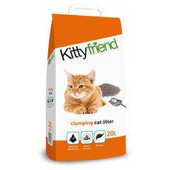 Kissanhiekka Kitty Friend savipelletti, 20 l hinta ja tiedot | Kissanhiekka | hobbyhall.fi