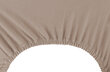 DecoKing jersey kumisängyllä Amber Cappuccino, 160x200 cm, ruskea hinta ja tiedot | Lakanat | hobbyhall.fi
