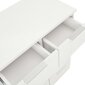 vidaXL Senkki korkeakiiltoinen valkoinen 60x35x80 cm lastulevy hinta ja tiedot | Lipastot | hobbyhall.fi
