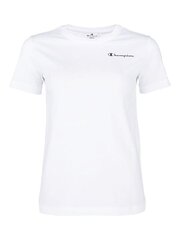 Champion naisten t-paita 113225-WW001 valkoinen 113225-WW001, valkoinen hinta ja tiedot | Naisten T-paidat | hobbyhall.fi