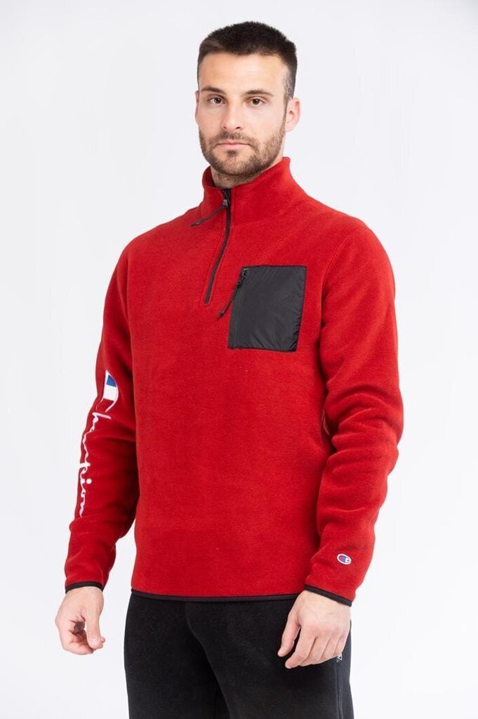 Champion miesten fleece 213721-RS517 punainen 213721-RS517-XS hinta ja tiedot | Miesten puserot ja hupparit | hobbyhall.fi