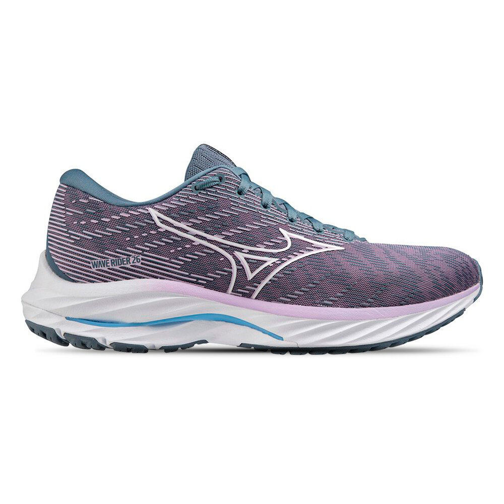 Mizuno naisten juoksukengät Wave Rider 26, J1GD2203-74 violetti J1GD2203-74-7 hinta ja tiedot | Naisten urheilu- ja vapaa-ajan kengät | hobbyhall.fi