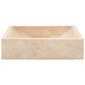 vidaXL Pesuallas 45x30x12 cm marmori korkeakiilto kerma hinta ja tiedot | Pesualtaat | hobbyhall.fi