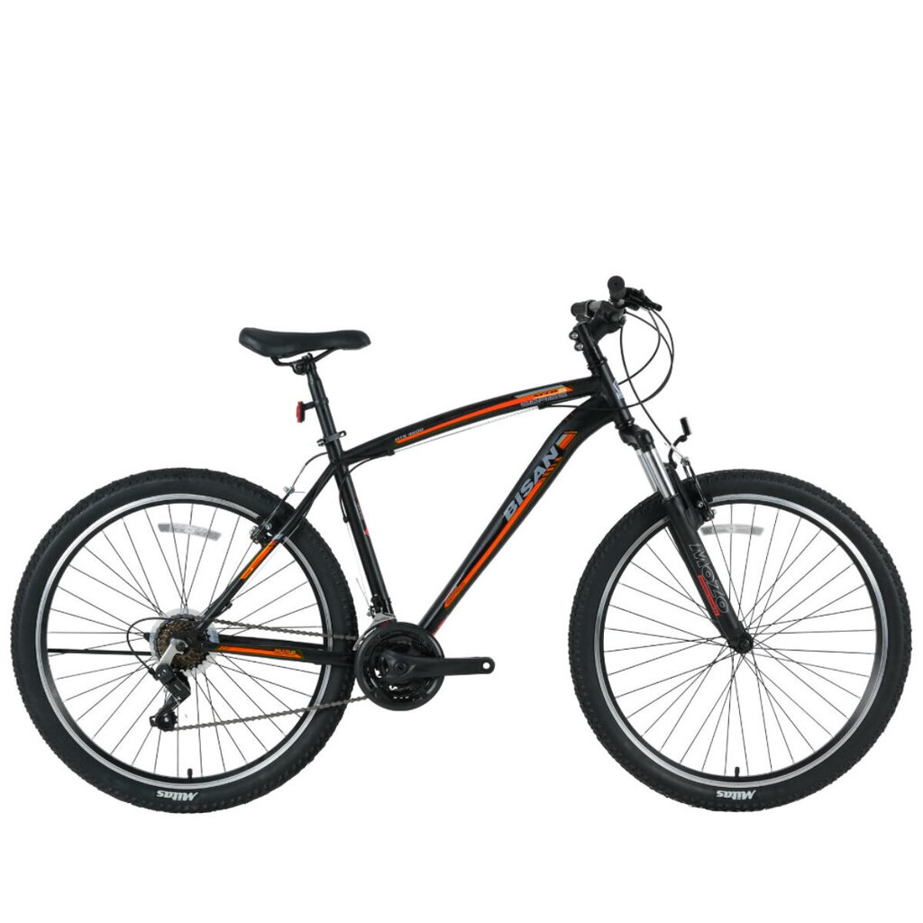 Maastopyörä Bisan 26 MTS4600 VB (PR10010448) musta/oranssi (18) hinta ja tiedot | Polkupyörät | hobbyhall.fi