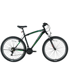 Maastopyörä Bisan 26 MTS4600 VB (PR10010448) musta/vihreä (18) hinta ja tiedot | Polkupyörät | hobbyhall.fi