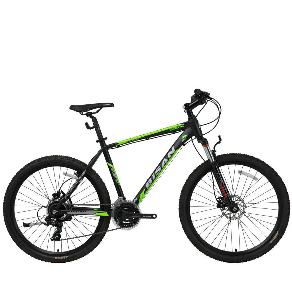 Maastopyörä Bisan 29 MTX7050 HD (PR10010451) musta/vihreä (19) hinta ja tiedot | Polkupyörät | hobbyhall.fi