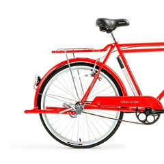 Kaupunkipyörä Bisan 26 Roadstar GL (PR10010399) punainen (23) hinta ja tiedot | Bisan Urheilu ja vapaa-aika | hobbyhall.fi
