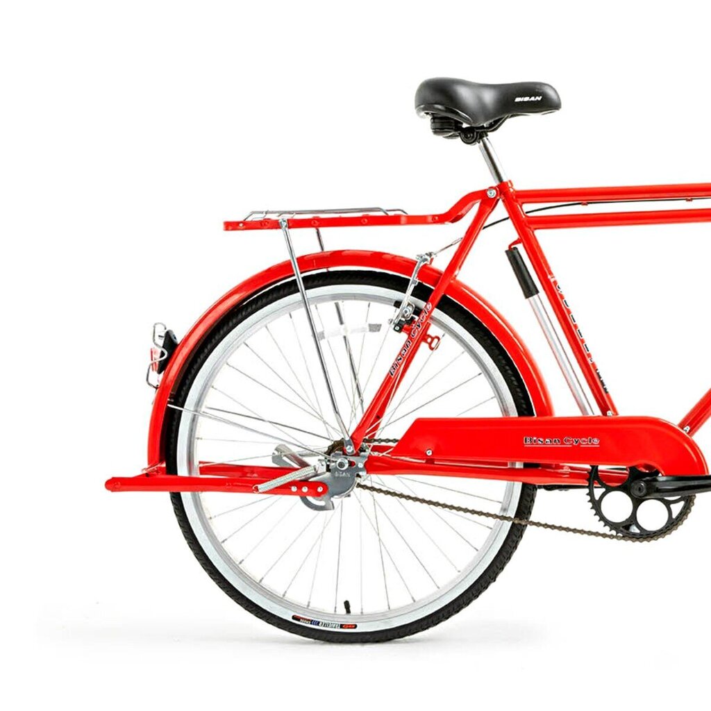 Kaupunkipyörä Bisan 26 Roadstar GL (PR10010399) punainen (23) hinta ja tiedot | Polkupyörät | hobbyhall.fi