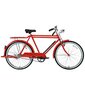 Kaupunkipyörä Bisan 26 Roadstar Classic (PR10010401) punainen (23) hinta ja tiedot | Polkupyörät | hobbyhall.fi
